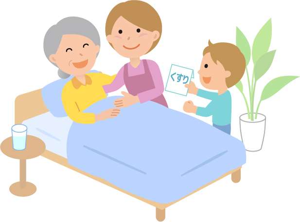 在宅訪問治療の写真